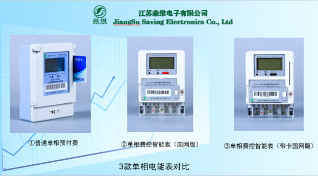 單相智能電表對(duì)比圖